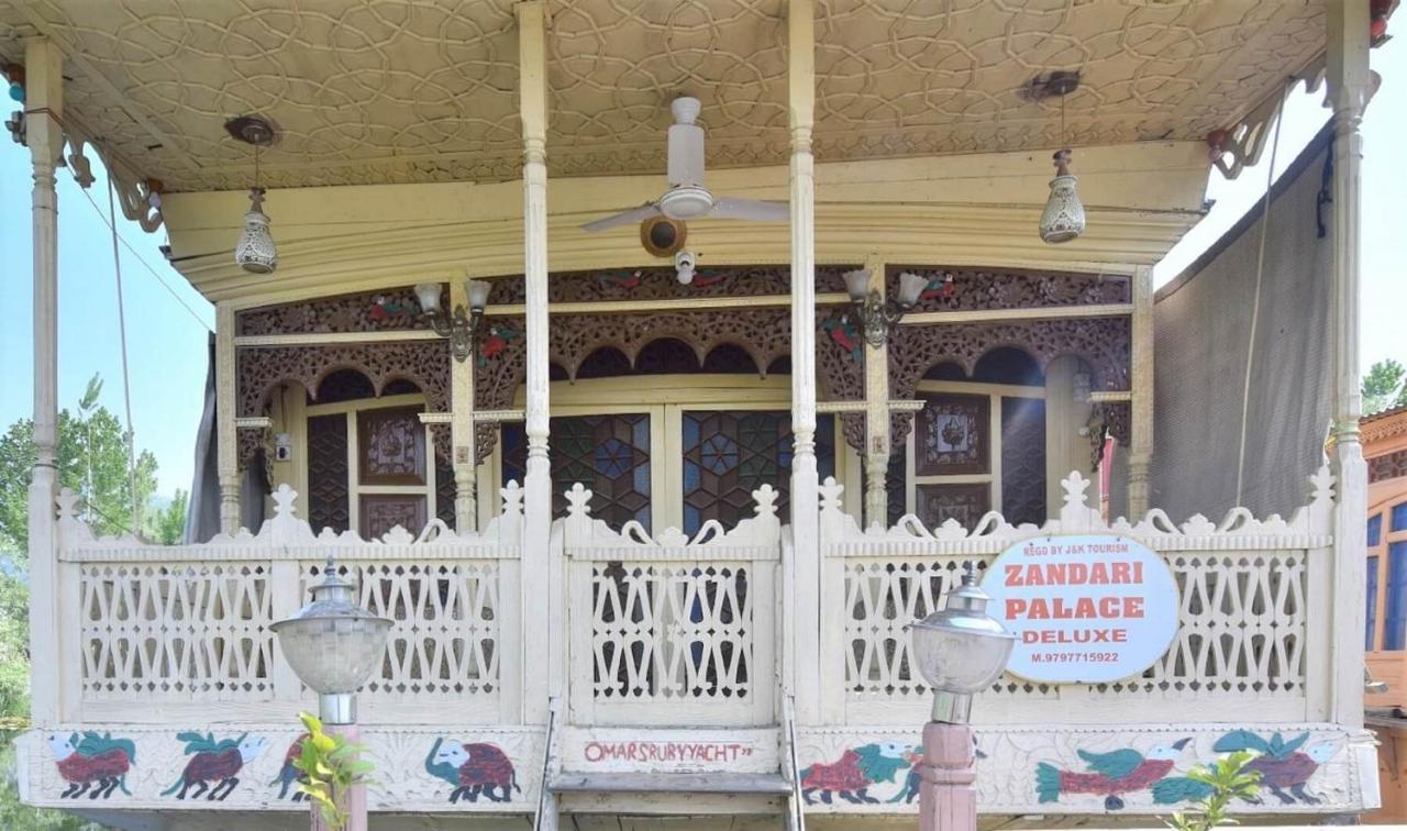 Houseboat Zaindari Palace Srīnagar Extérieur photo